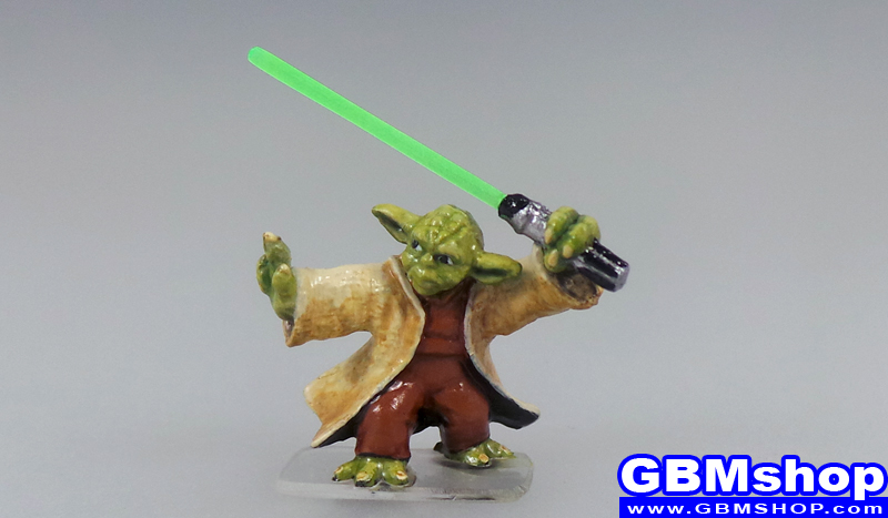 star wars miniature Imperial Assault Yoda Jedi Master #24 Revenge of the Sith Star Wars Miniatures Custom Customize and Painting