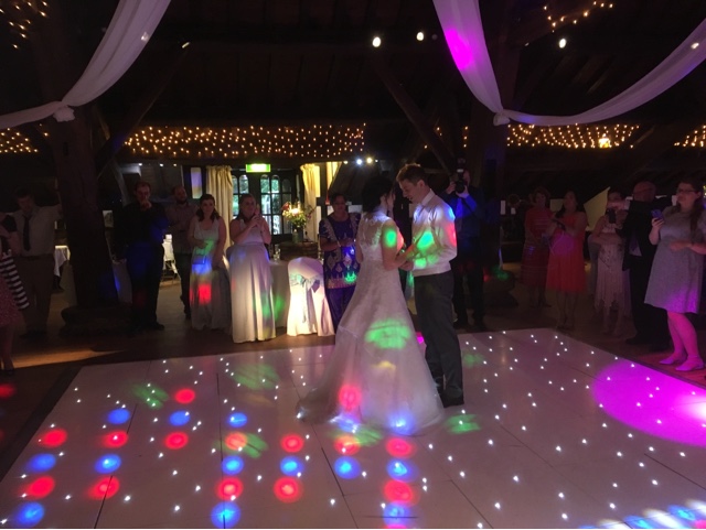 Wedding DJ John Norcott at Rivington Hall Barn