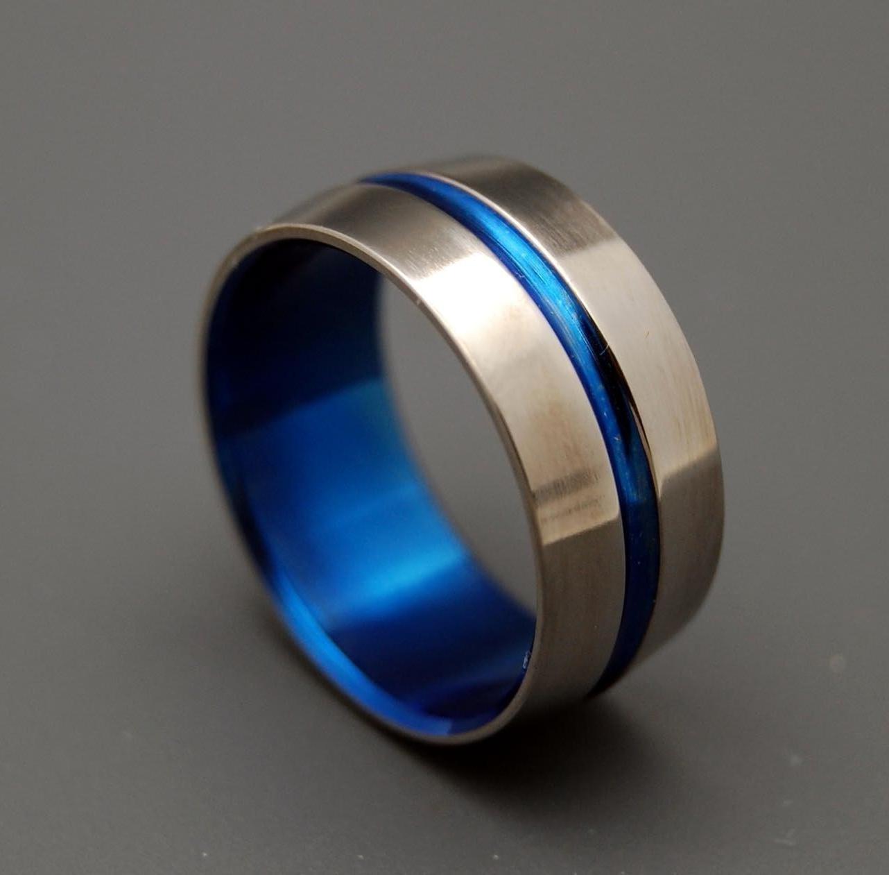 mens black wedding bands