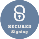 Logo of Secured Signing - Secure Digital Signature