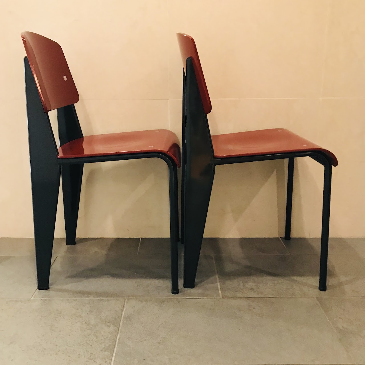 Vitra Prouvé Standard Chair Pair #1