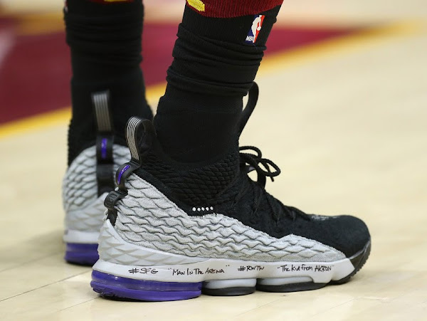 LeBron James Debuts Shox BB4 Inspired LeBron Watch 15s in Game 1 Loss