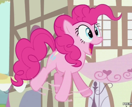 Hover Pinkie Pie GIF