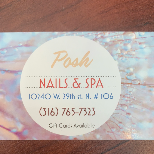 Posh Nails & Spa logo