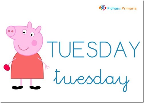 dias-de-la-semana-peppa-pig-ingles-tuesday