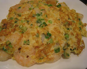 Eggs Fooyoung with Shrimp