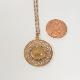 14K Gold Hoplite Pendant Necklace