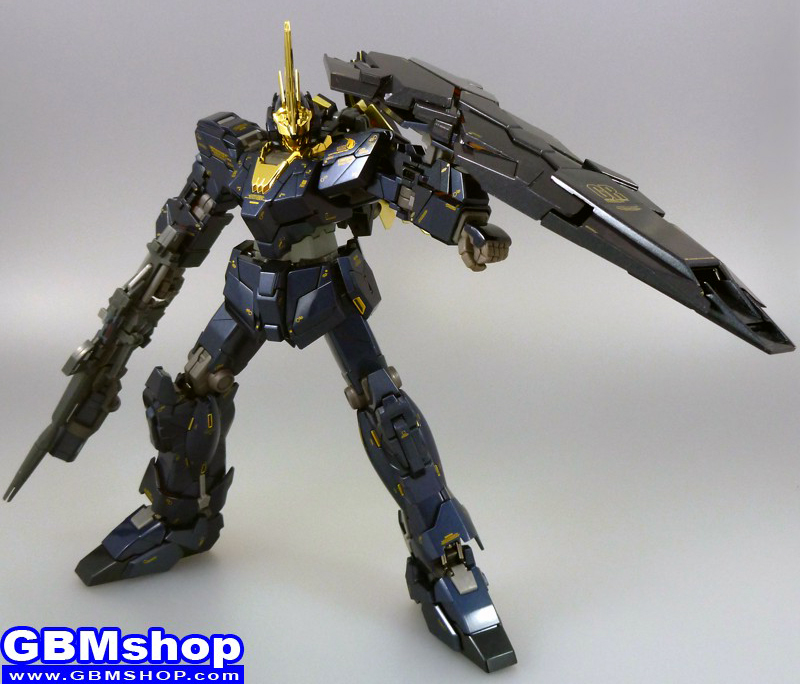 Gundam Fix Figuration METAL COMPOSITE #1011 RX-0 Unicorn Gundam 02 Banshee + Bandai 1/100 MG RX-0[N] Unicorn Gundam 02 Banshee Norn Full Armed Banshee