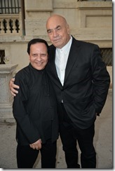 Azzedine Alaia;Massimiliano Fuksas