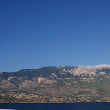 Uitzicht op Kefalonia.