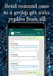 Track My Phone using Chat Messages Screenshot