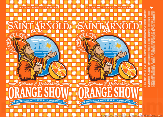 Saint Arnold Orange Show & Art Car IPA 16oz Cans