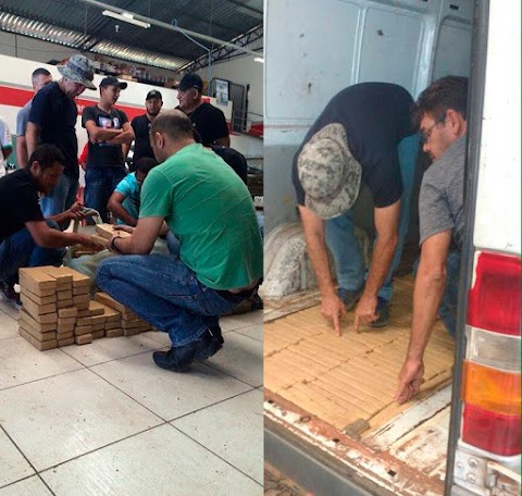 Operação conjunta das policias do Maranhão e Piauí prende dupla de traficantes com 200kg de maconha