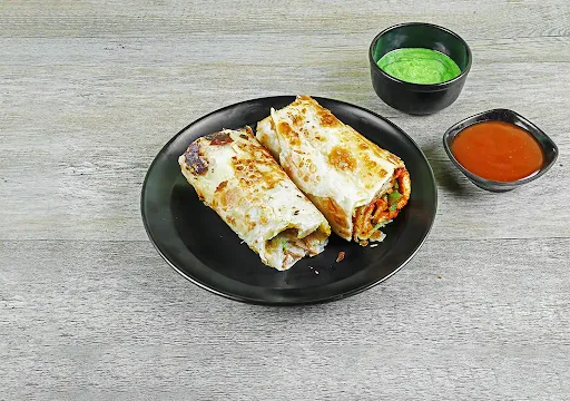 Egg Chicken Malai Tikka Roll