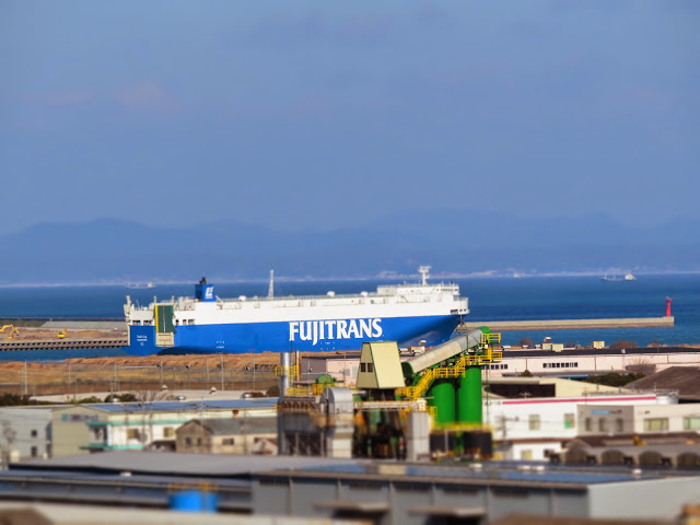 Canon PowerShot SX700 HSジオラマ風写真井の浦海岸-3