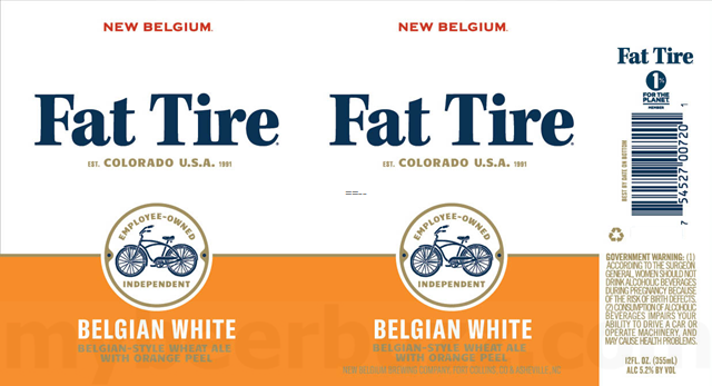 New Belgium Updating Fat Tire Belgian White Packaging