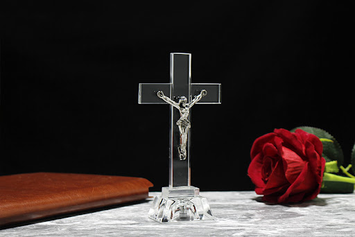 Title 4, Christian Gifts Nightlight Crystal Jesus Cross ...