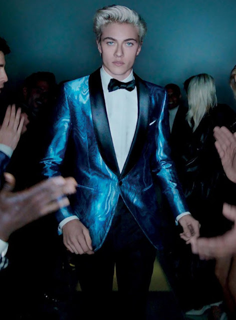 Lucky Blue Smith By Nick Knight For Tom Ford Spring/Summer