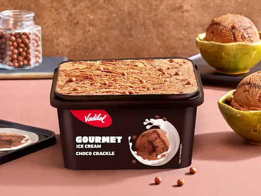 Chocolate Crackles Ice Cream [1 Tub, 1 Litre]