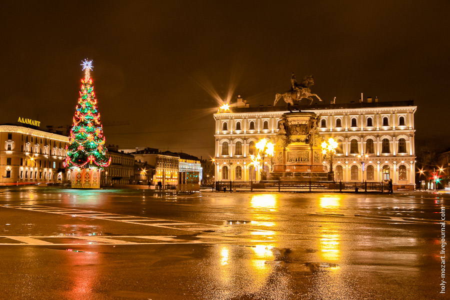 Ночной Санкт-Петербург