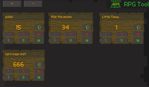 Tartle RPG Tool
