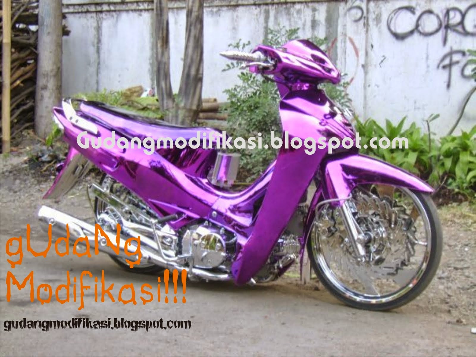 Modifikasi Motor Honda C70 Terbaru