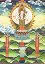 Sadhana Tubuh Altar Avalokitesvara Penolak Bencana