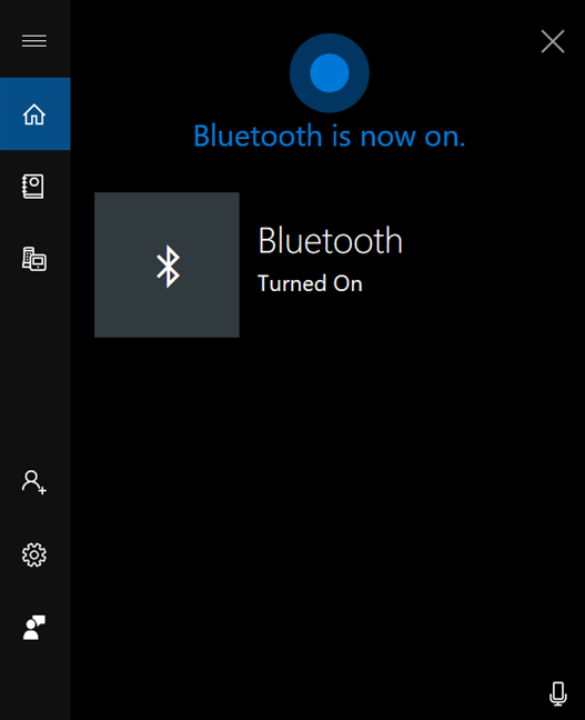 Cortana biedt feedback