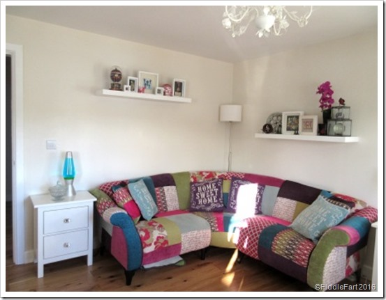 DFS Shout patchwork 3 seater corner unit DFS Shout patchwork 3 seater corner unit