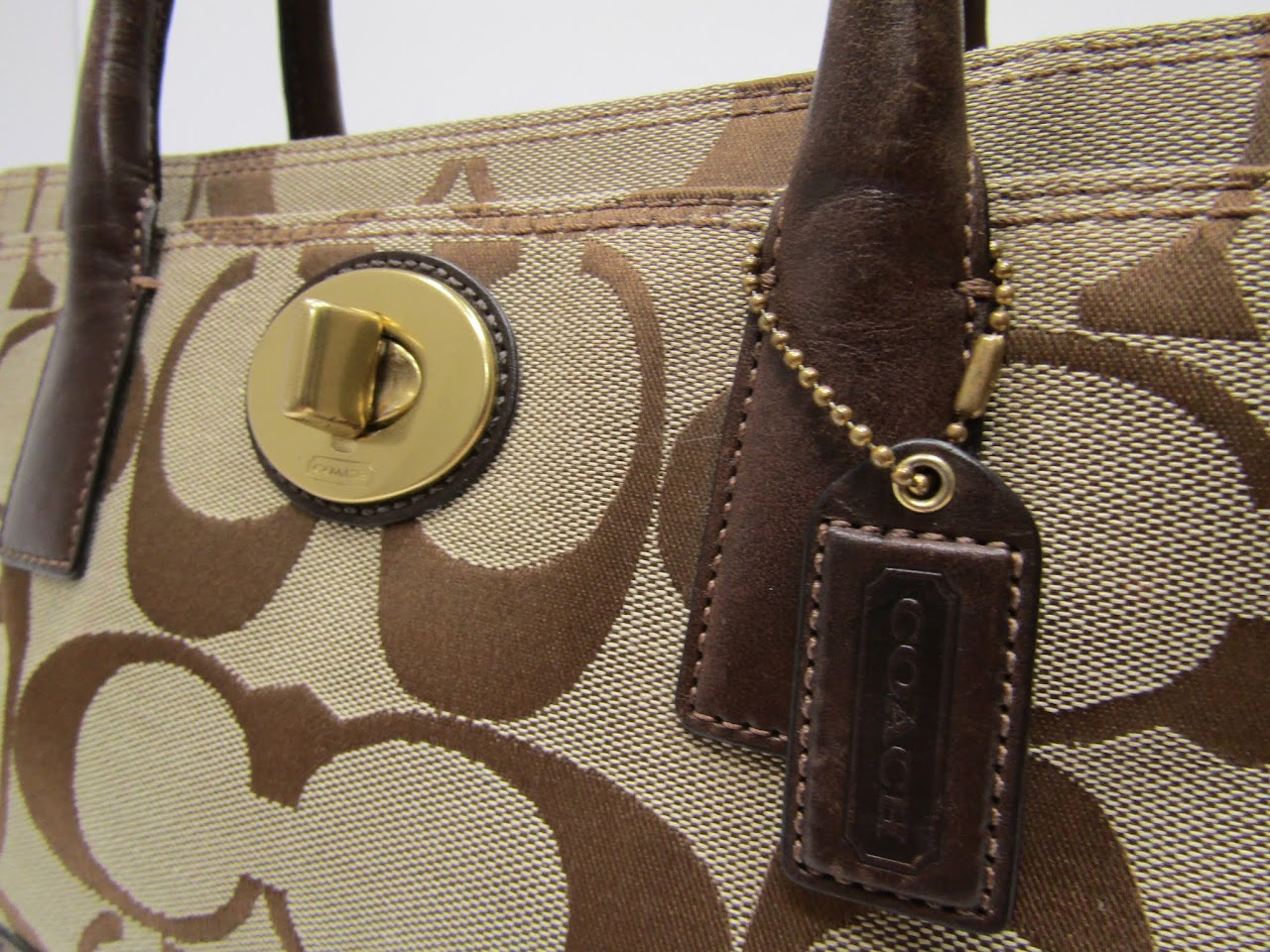 Coach Monogram Handbag