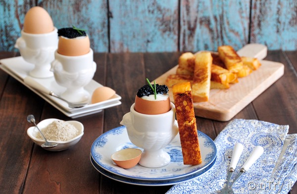 Glam Up Your Weekend Brunch -  How to Make Fancy Soft Boiled Eggs with Toast Soldiers     http://uTry.it