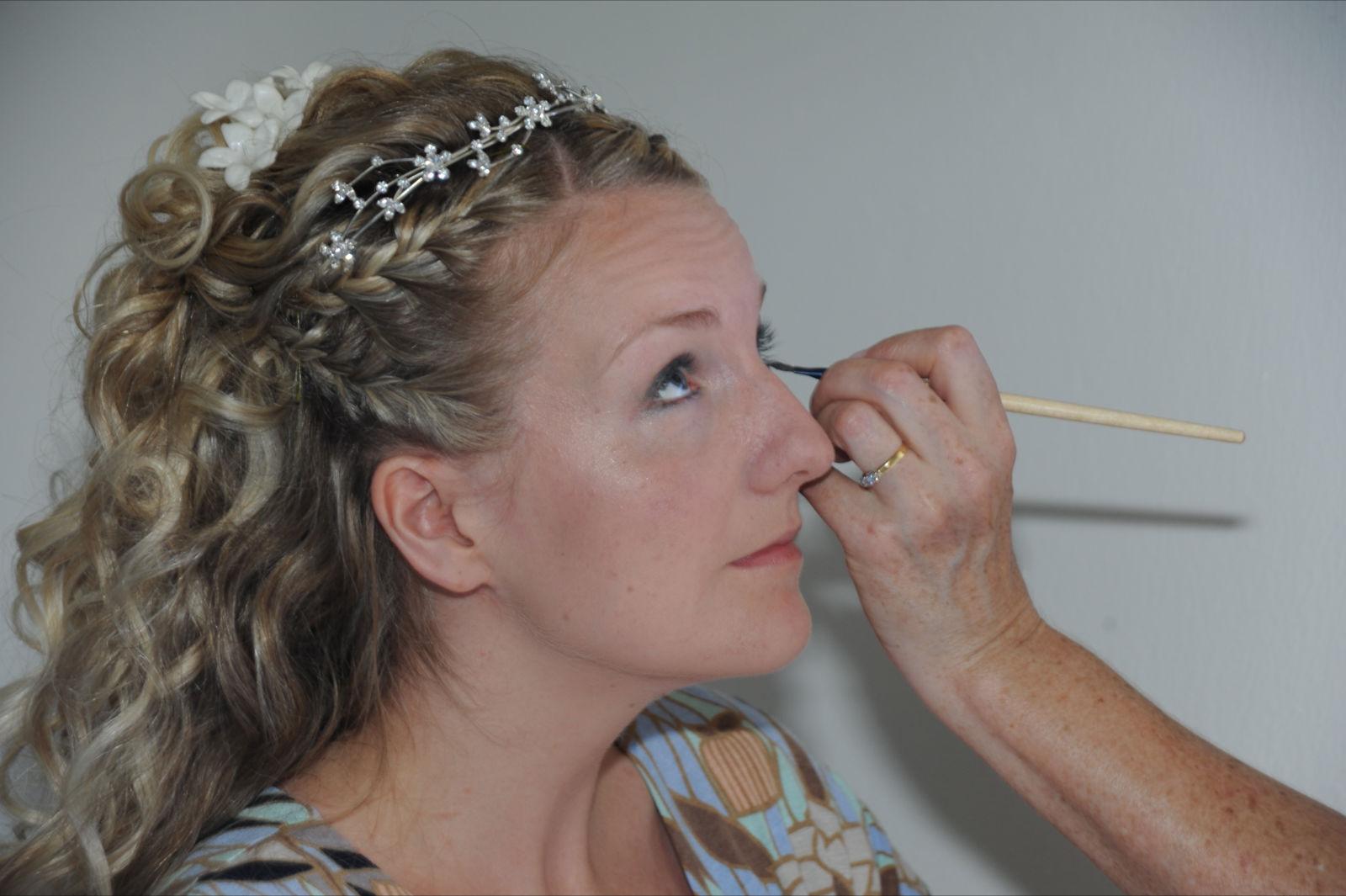 makeup bridal day