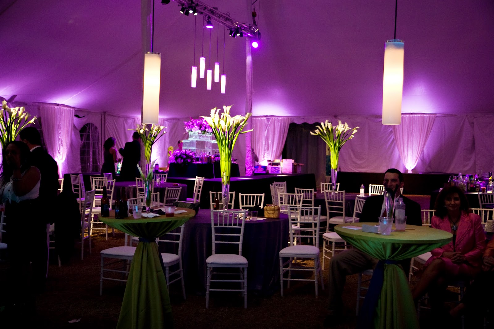 tent wedding receptions