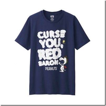 UNIQLO UT X Peanuts Movie Men Short Sleeve Graphic T-Shirt 08