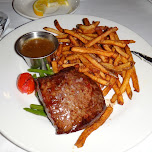 dinner at steak and frites in montreal in Montreal, Canada 