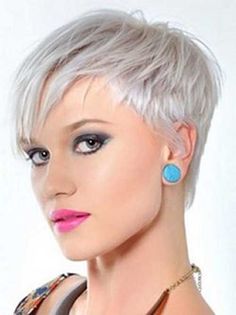 Short Silver Pixie Haircut for 2016 - Styles 7