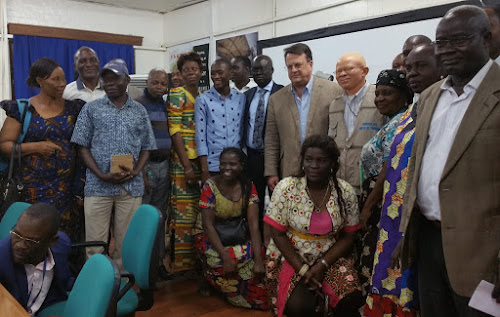 31 juillet 2018 - En visite de travail de deux jours à Kisangani, David Gressly, Représentant spécial adjoint du Secrétaire général des Nations Unies en République démocratique du Congo, a notamment rencontré lundi 30 juillet tous les acteurs de la société civile de la province de la Tshopo. Au cours de cette rencontre, divers sujets ont été abordés dont celui des élections à venir ainsi que celui du développement socio-économique de la province. Photo MONUSCO/ Marylène Seguy