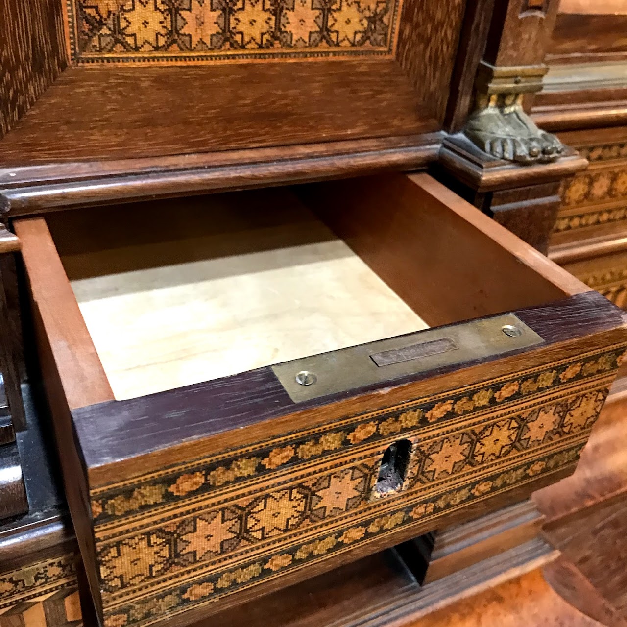 Italian Inlaid Cabinet