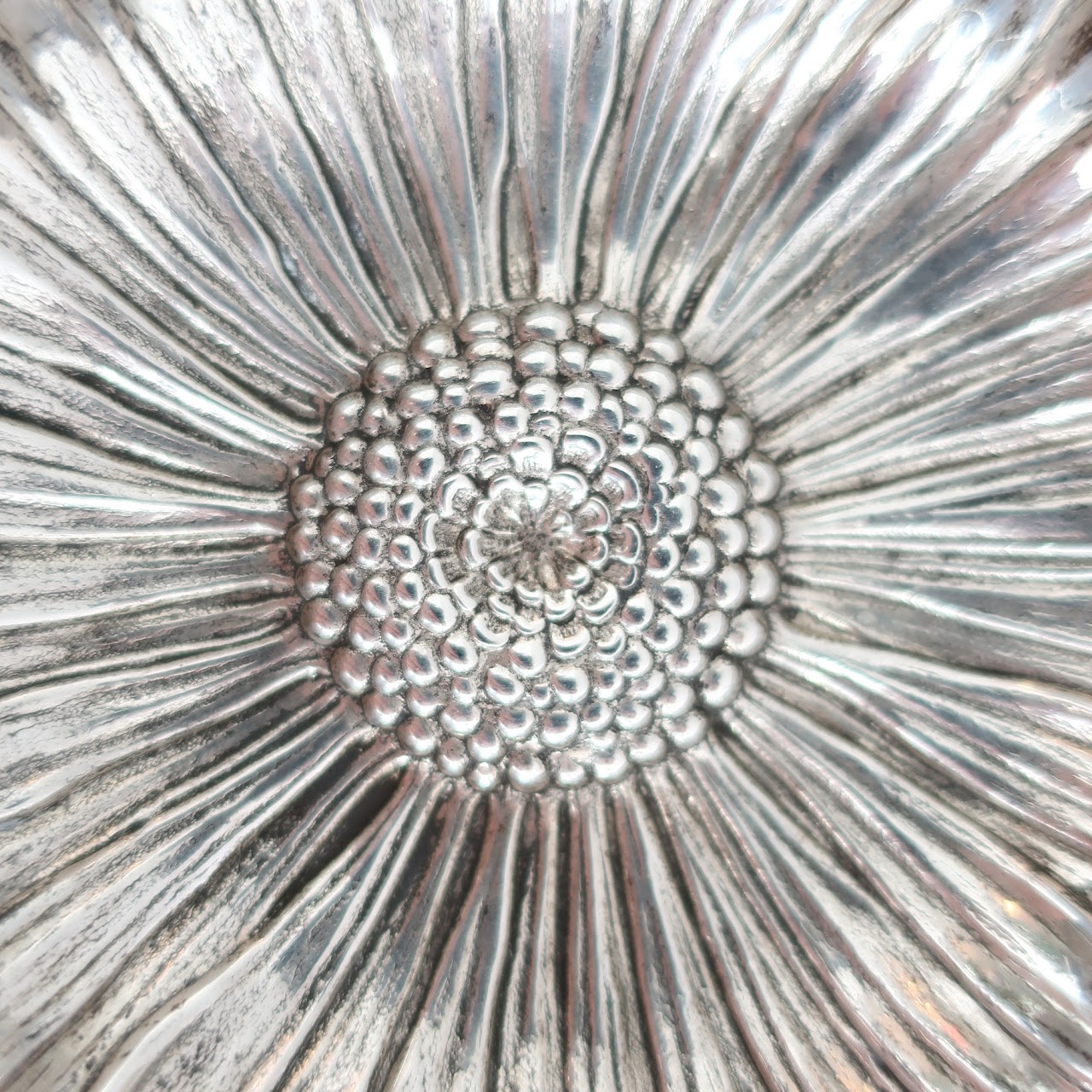 Gianmaria Buccellati Sterling Silver Daisy Trinket Dish