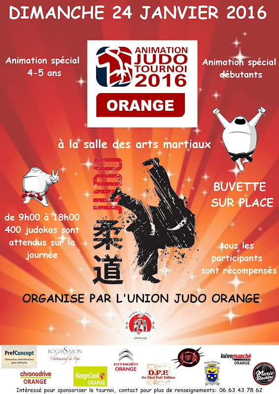 Tournoi d'Orange<br>24/01/2016 