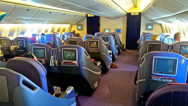 DSC 0242 - REVIEW - Thai Airways : Business Class - Bangkok to Bali Denpasar (B772)