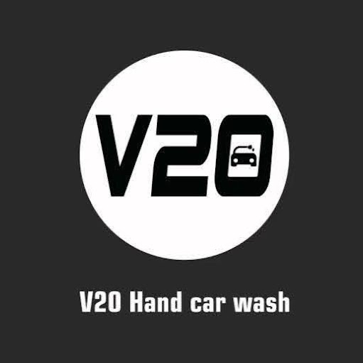 V20 Hand Car Wash logo