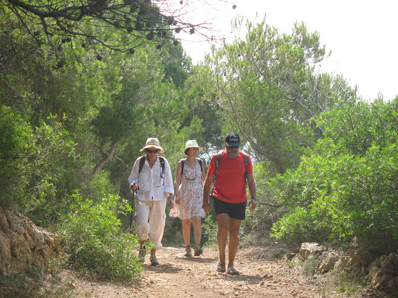 Menorca.-Por el camí de cavalls desde Binigaus