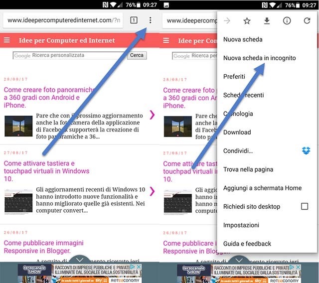 scheda-in-incognito-chrome