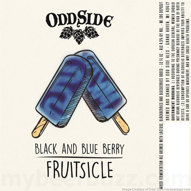 Odd Side Ales Adding Strawberry & Black And Blue Berry Fruitsicle