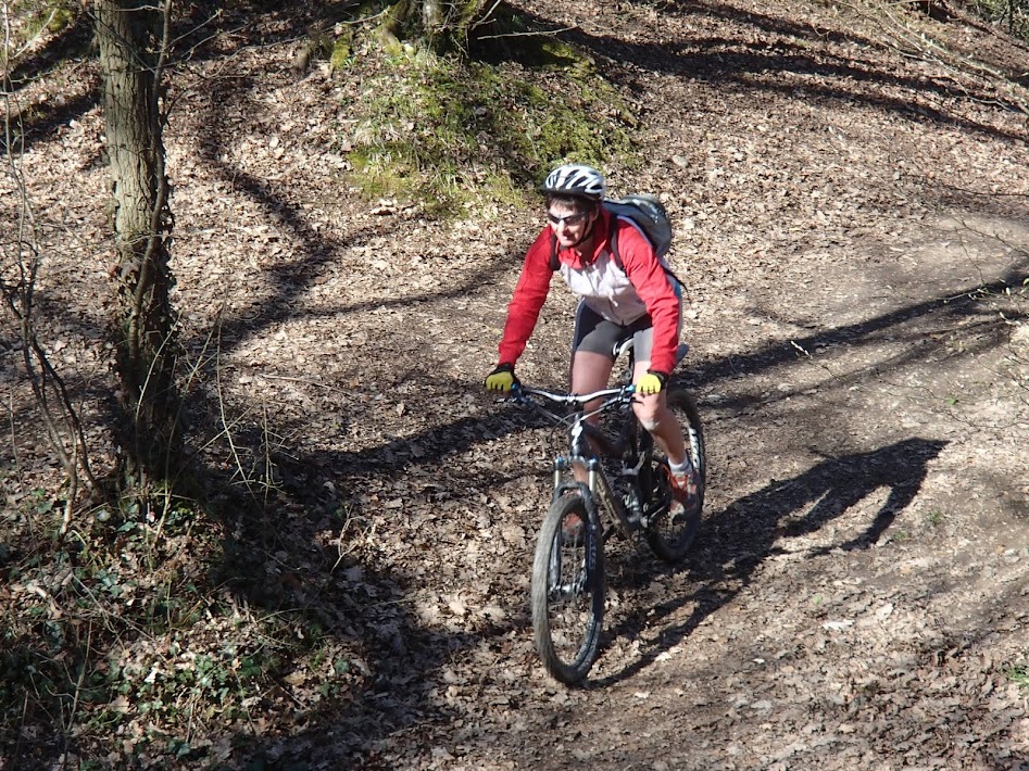 Accueil VTT au départ de la Jumenterie P4140014