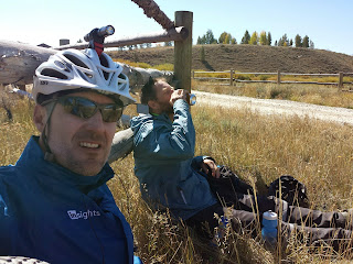 Jeremy and I kept crossing paths throughout the ride. He is definitely faster than me, but he liked to take long, leisurely breaks. It was great to hang with him during what seemed like more than half of my meals and breaks.