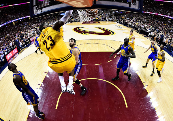 LeBron and Delly Carry Cavs to Grab 21 NBA Finals Lead over Warriors