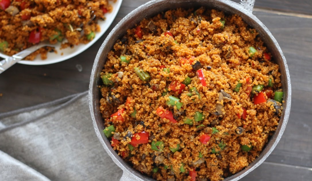 Fried Jollof Couscous Unique Nigerian Kitchen