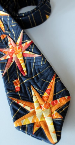 True North Quilted Tie by Kim Lapacek